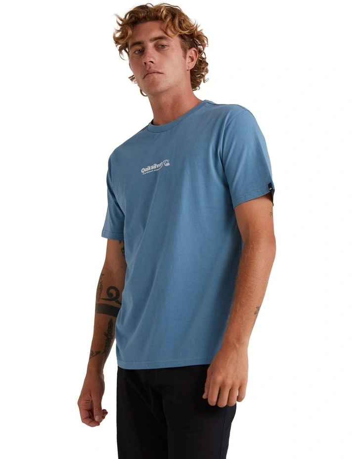 Twinnies T-shirt in Aegean Blue image 3