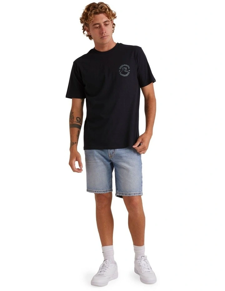 Bubble Outline T-shirt in Black image 5