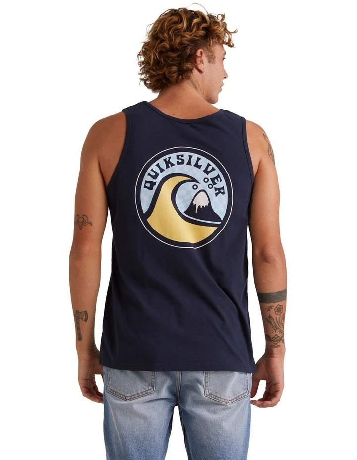 Feeling The Vibe Muscle Vest Top in Navy Blazer image 2