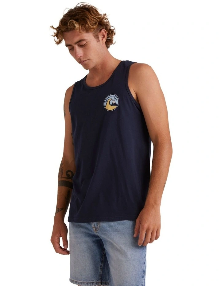 Feeling The Vibe Muscle Vest Top in Navy Blazer image 3