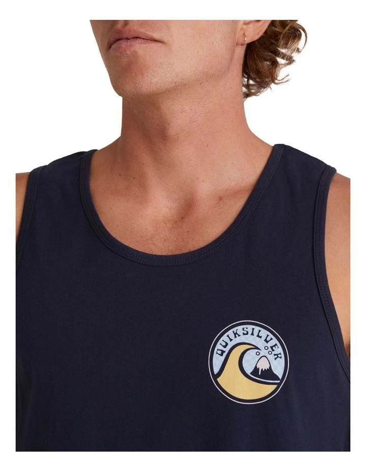 Feeling The Vibe Muscle Vest Top in Navy Blazer image 4