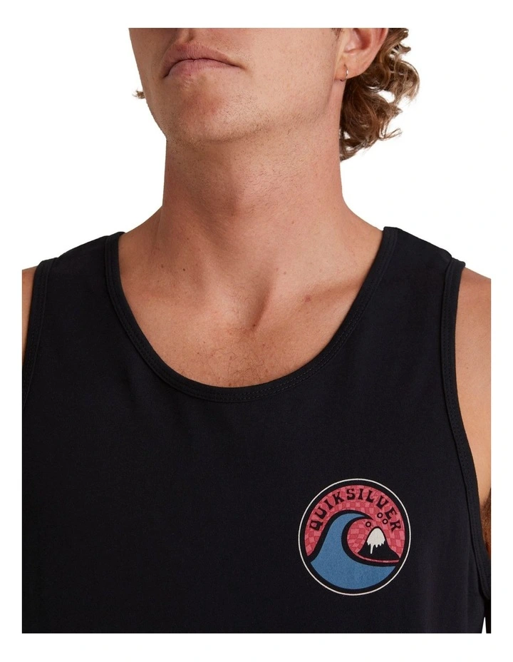 Feeling The Vibe Muscle Vest Top in Black image 4
