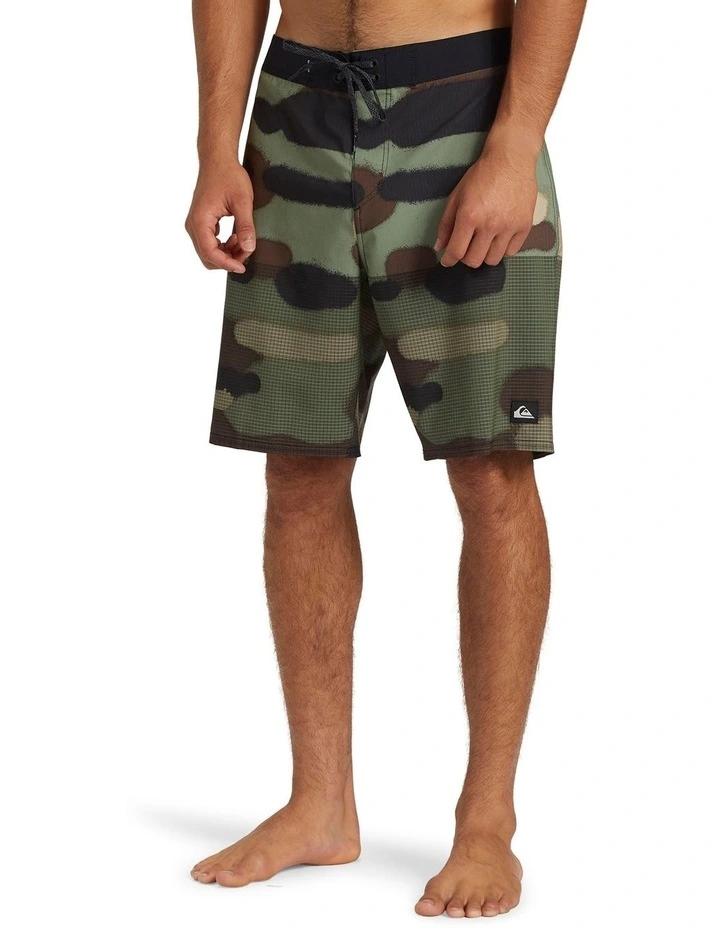 Highline Straight 19" Boardshorts in Camo image 3
