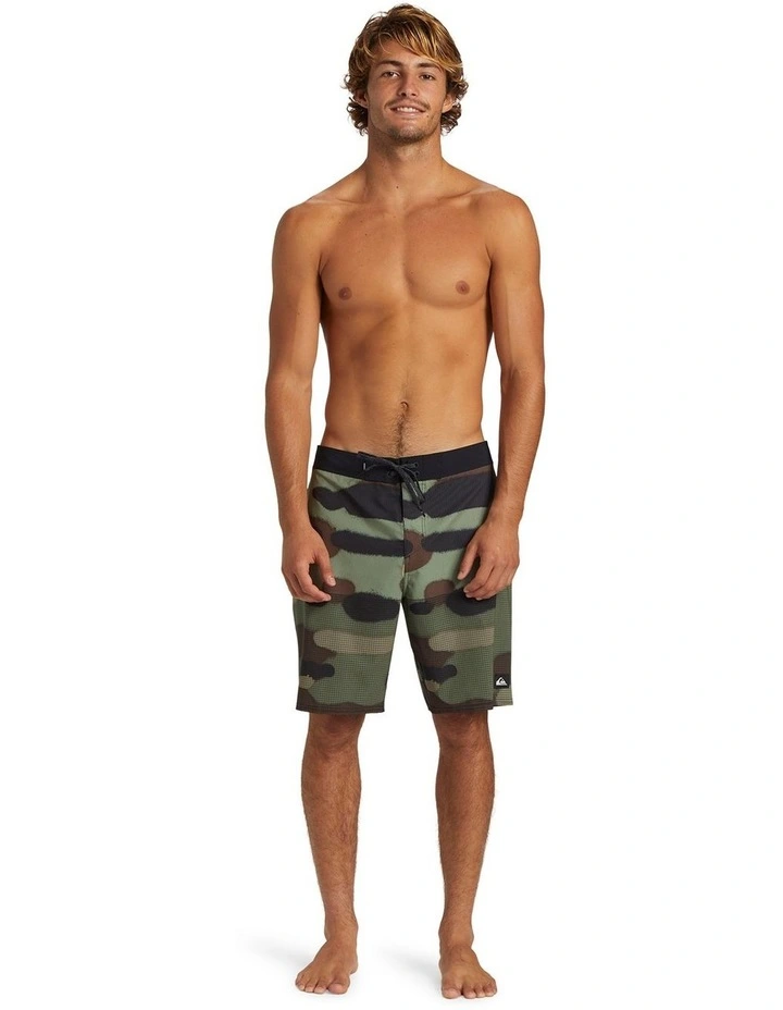 Highline Straight 19" Boardshorts in Camo image 5