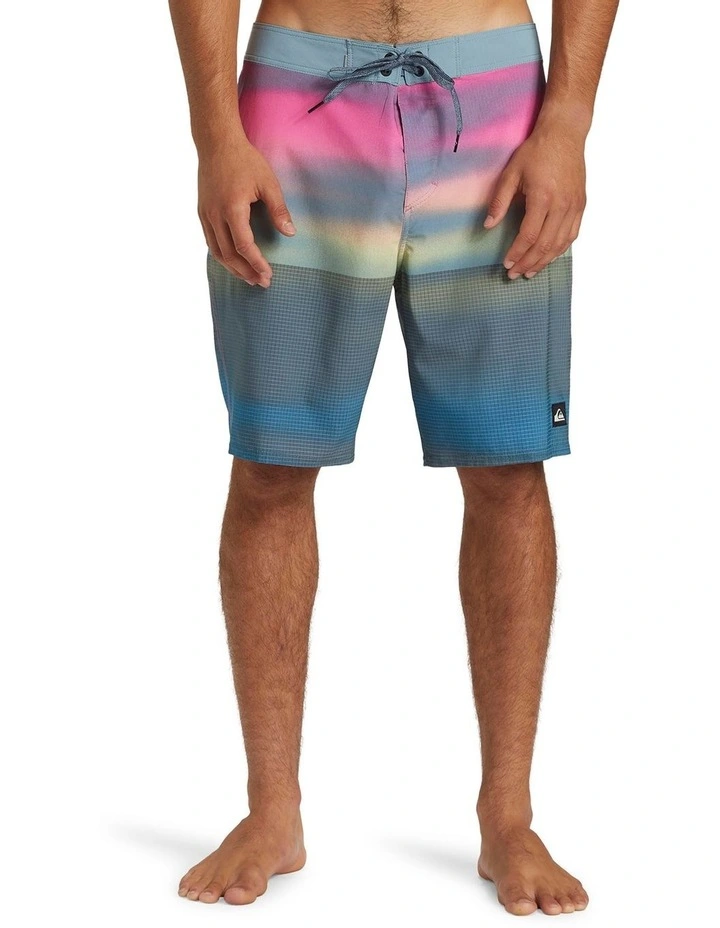 Highline Straight 19" Boardshorts in Prism Pink image 1