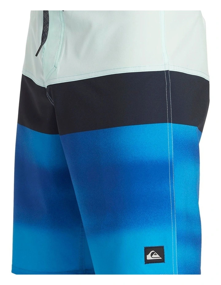 Surf Silk Panel 20" Boardshorts in Limpet Shell image 4