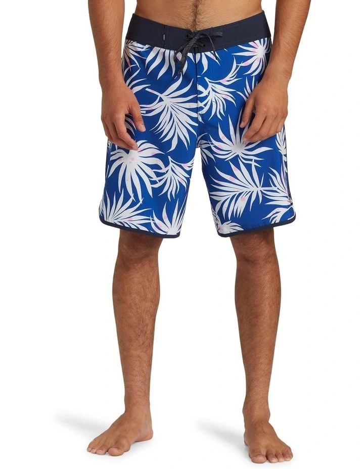 Surfsilk Scallop 19" Boardshorts in Monaco Blue image 1