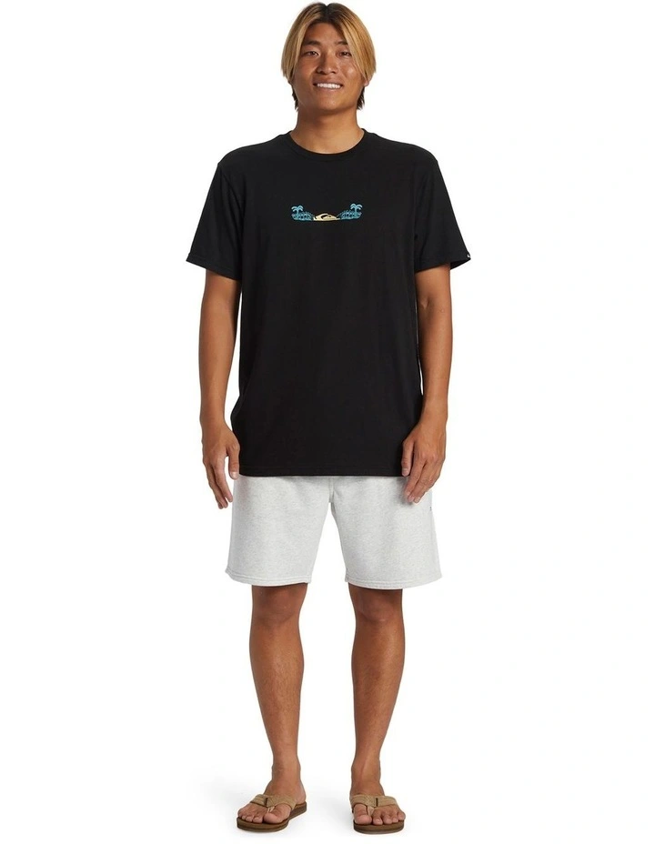 Salt Water Sweat Shorts in White Marble Heather image 5