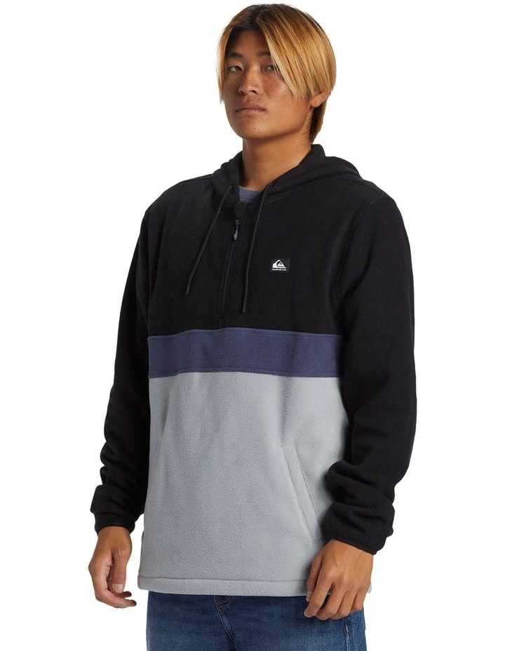 Surf Days Half-Zip Hoodie in Dark Navy image 3