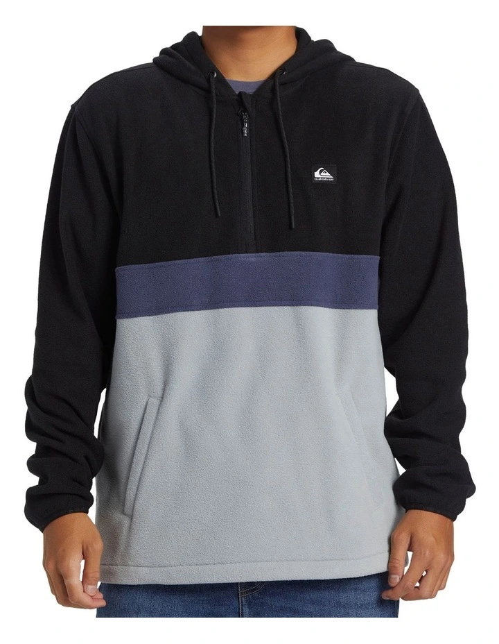 Surf Days Half-Zip Hoodie in Dark Navy image 4