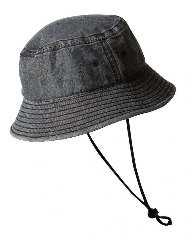Buckology Bucket Hat in Black image 2