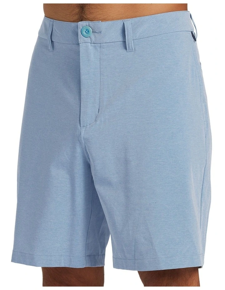 Union Heather Amphibian Boardshorts in Blue Shadow image 4
