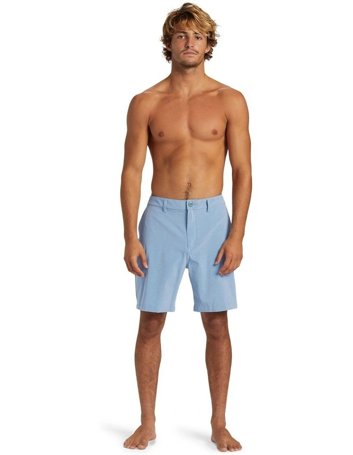 Union Heather Amphibian Boardshorts in Blue Shadow image 5