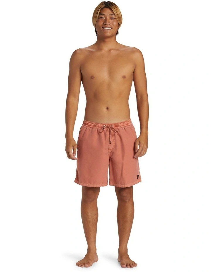 Everyday Surf Wash Volley 17" Swim Shorts in Canyon Clay image 5