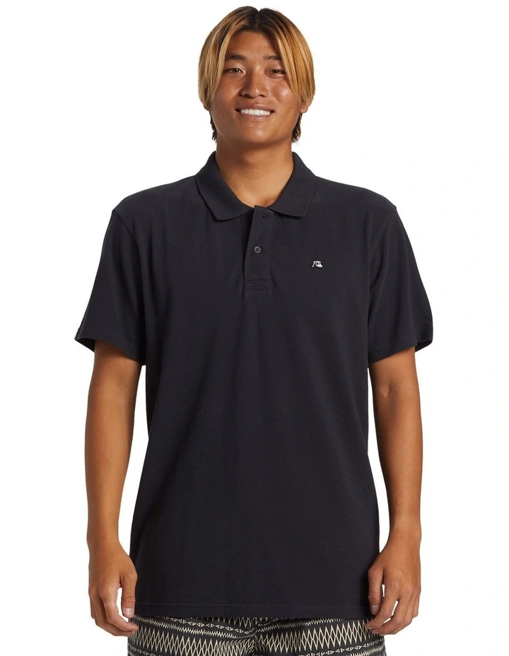 DNA Polo Shirt in Dark Navy image 1