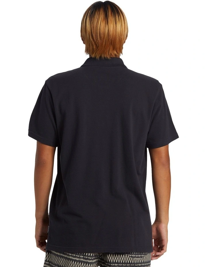 DNA Polo Shirt in Dark Navy image 2