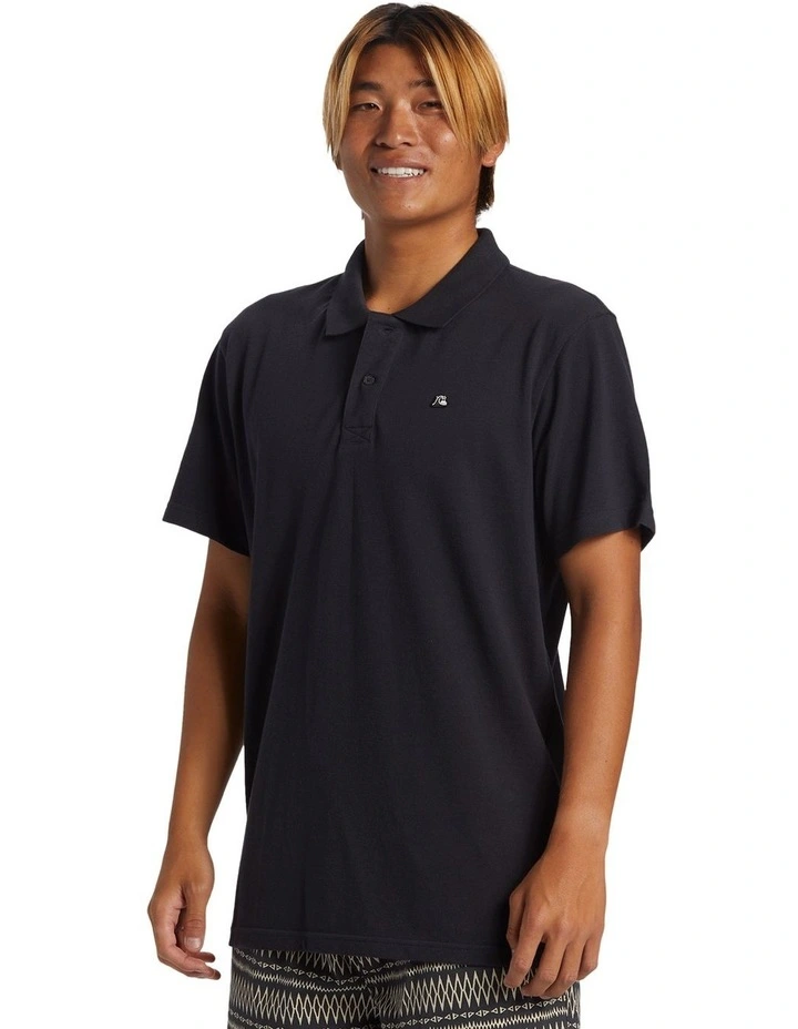 DNA Polo Shirt in Dark Navy image 3