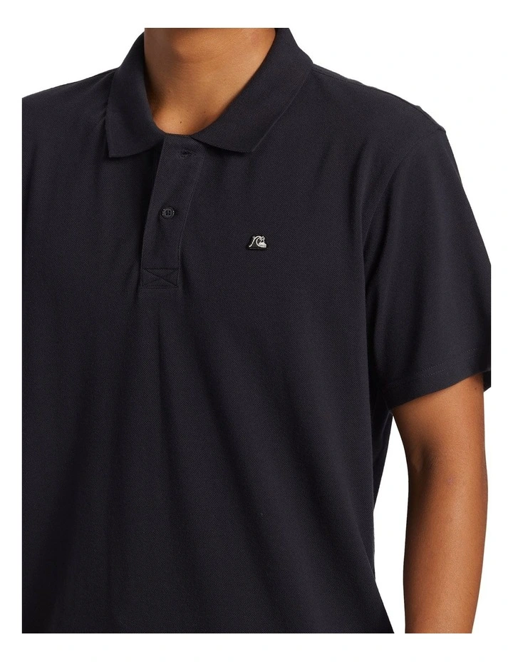 DNA Polo Shirt in Dark Navy image 4