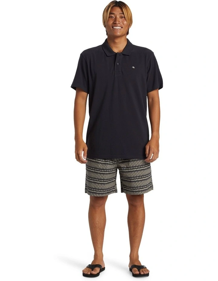 DNA Polo Shirt in Dark Navy image 5