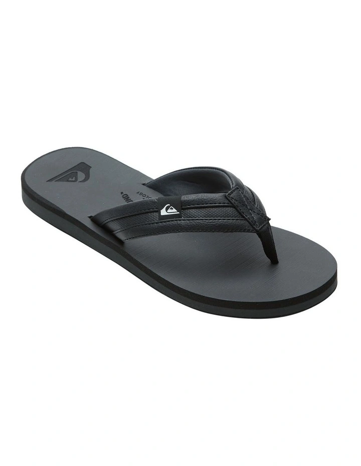 Carver Squish Sandals in Black image 1
