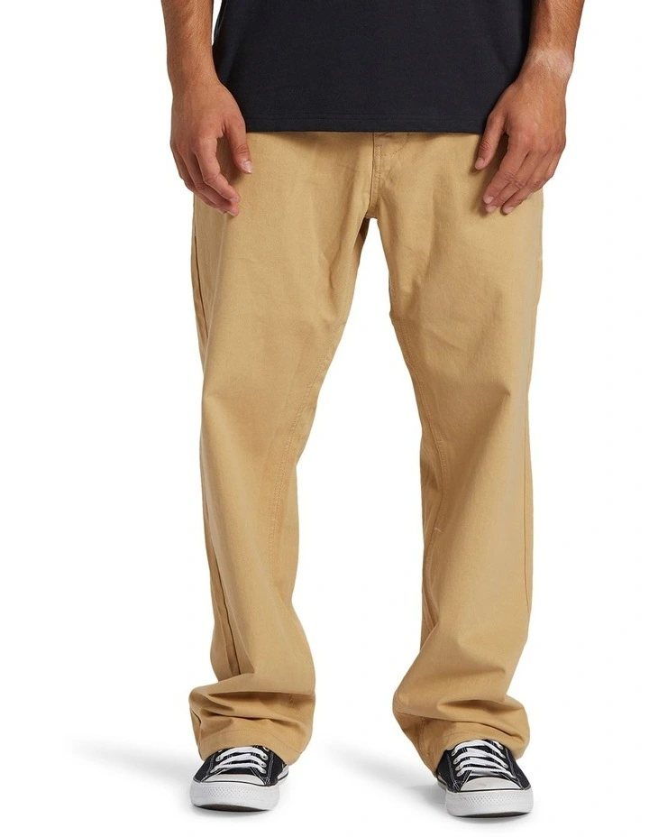 Wilde Chino Trousers in Khaki image 1