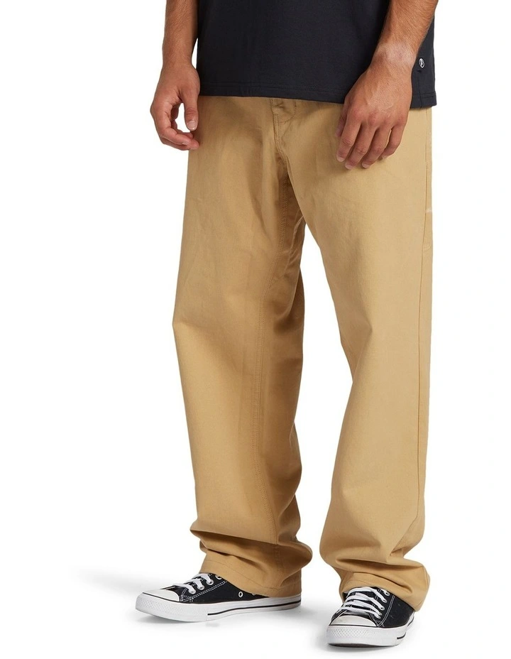 Wilde Chino Trousers in Khaki image 3