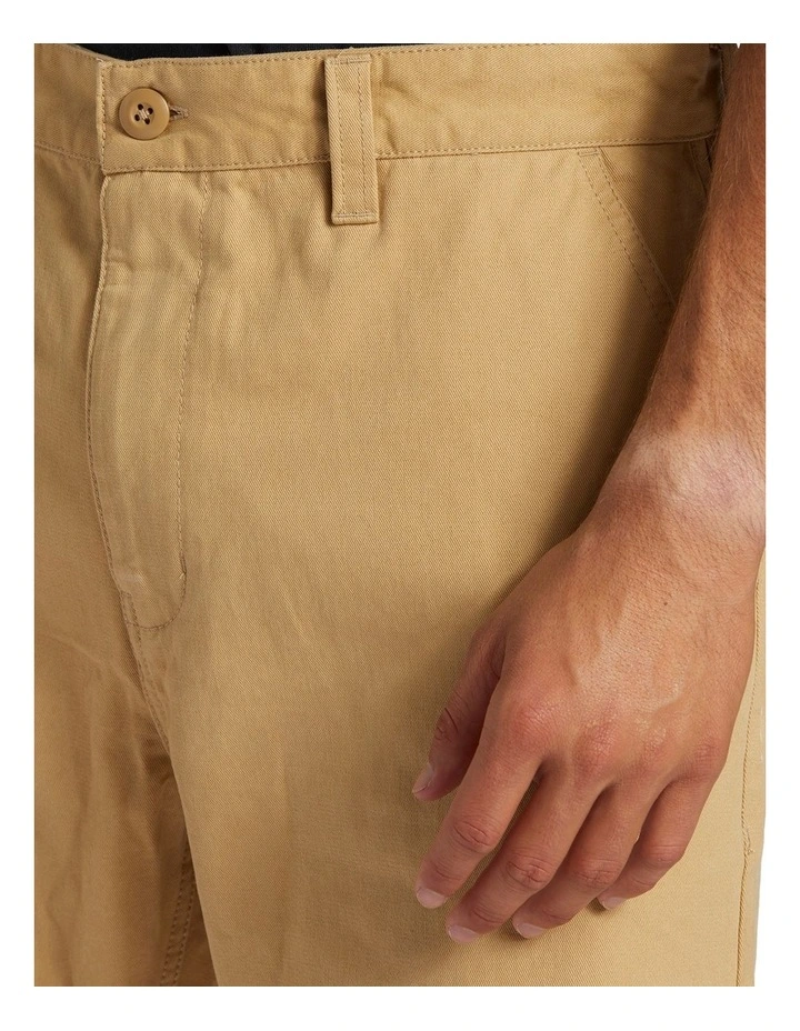 Wilde Chino Trousers in Khaki image 4