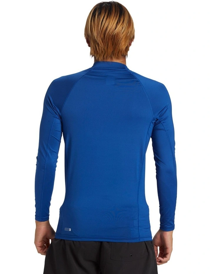 Everyday Long Sleeve UPF 50 Surf T-Shirt in Monaco Blue image 2