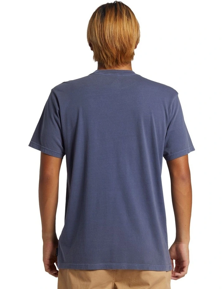 Hibiscus T-shirt in Crown Blue image 2