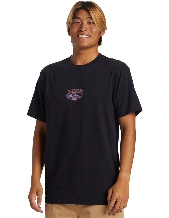 Thorn Oval T-shirt in Black image 3