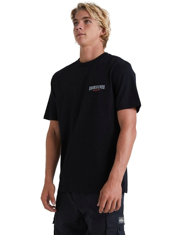 Seas Of Time T-shirt in Black image 3