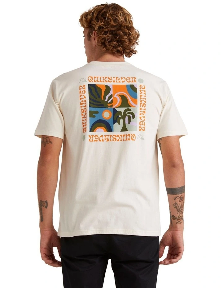 Bon Weekend T-shirt in Birch image 2