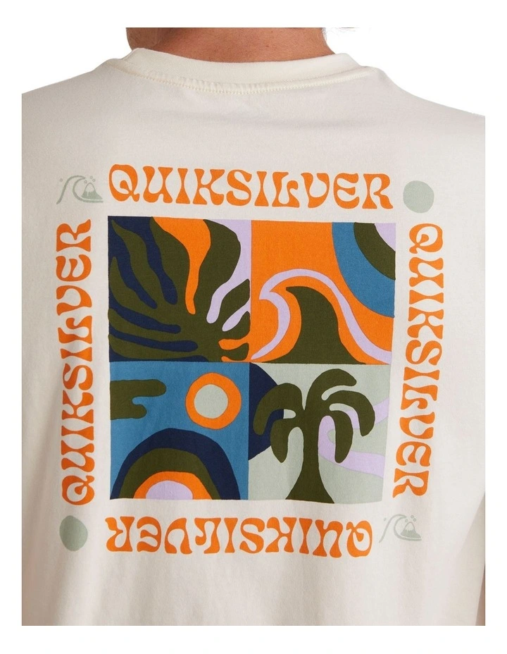 Bon Weekend T-shirt in Birch image 4