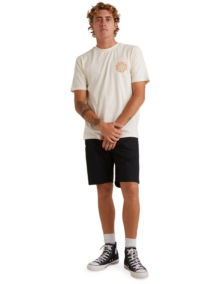 Bon Weekend T-shirt in Birch image 5
