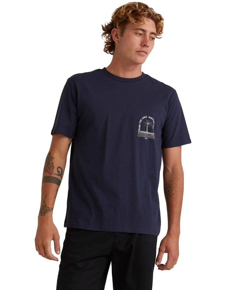 Indoor Voice T-shirt in Navy Blazer image 1