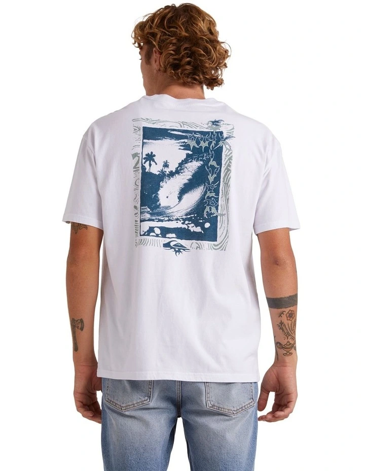 Tuned Up Oversized T-shirt in White image 2