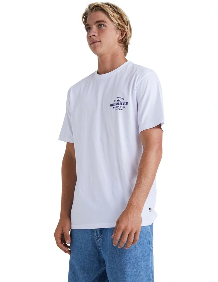 Trade Smith T-shirt in White image 3