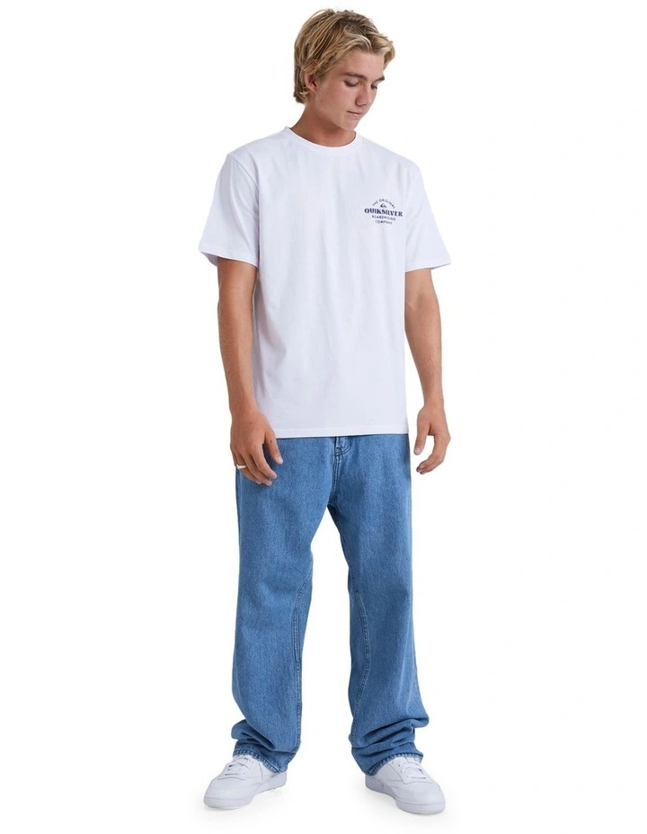 Trade Smith T-shirt in White image 5
