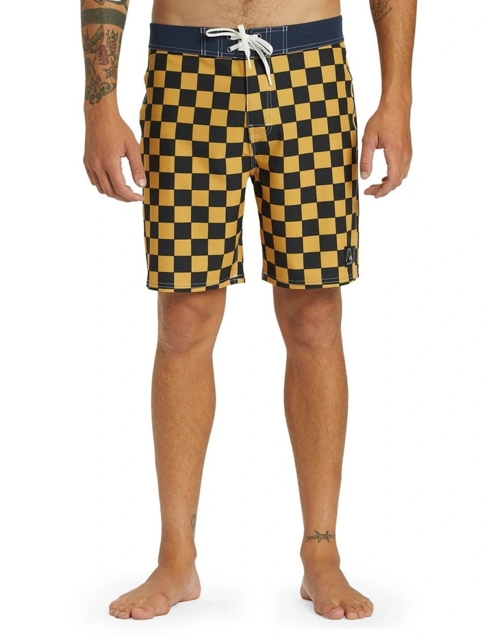 Original Straight 18 Inch Boardshorts in Mustard image 1