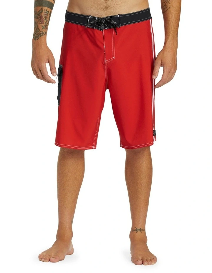 Saturn Solid 21 Boardshorts in Salsa image 1