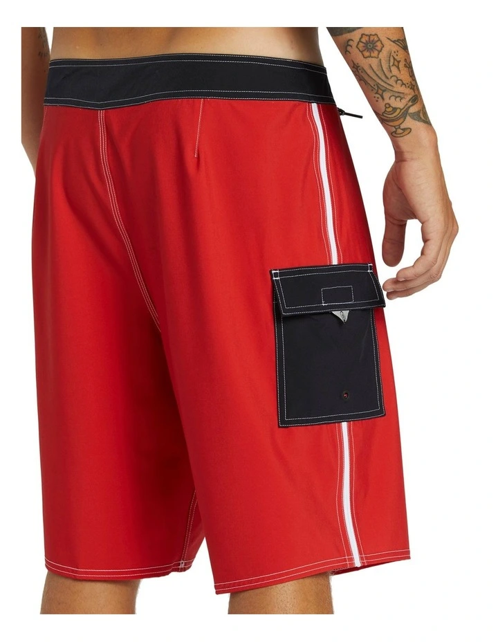 Saturn Solid 21 Boardshorts in Salsa image 4