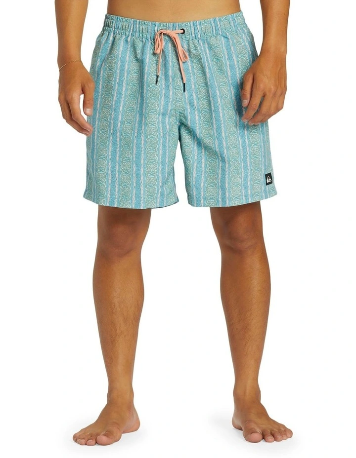 Remade Mix Volley 17 Swim Shorts in Alaskan Blue image 1