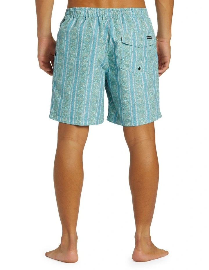 Remade Mix Volley 17 Swim Shorts in Alaskan Blue image 2