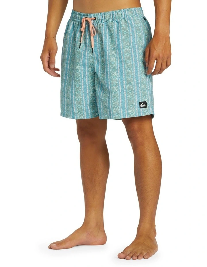 Remade Mix Volley 17 Swim Shorts in Alaskan Blue image 3