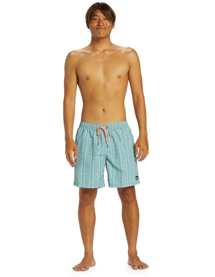 Remade Mix Volley 17 Swim Shorts in Alaskan Blue image 5