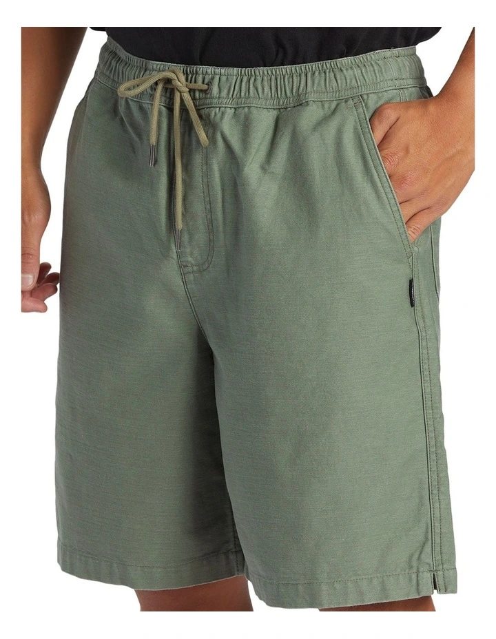 Taxer Baggy Baggy Walk Shorts in Sea Spray image 4
