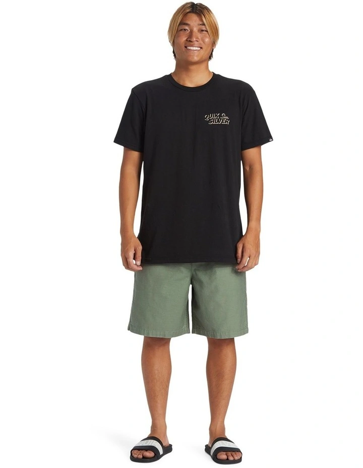 Taxer Baggy Baggy Walk Shorts in Sea Spray image 5