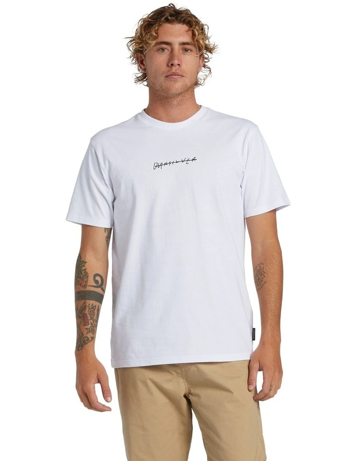 Rushed T-shirt in White image 1