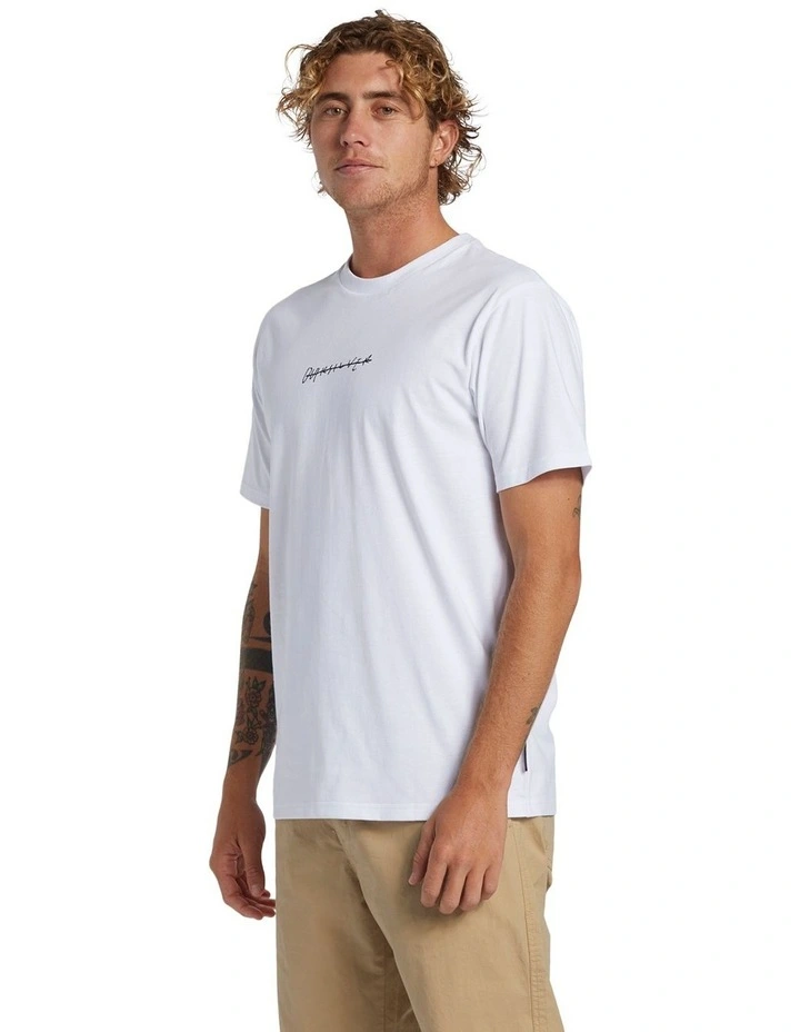 Rushed T-shirt in White image 3