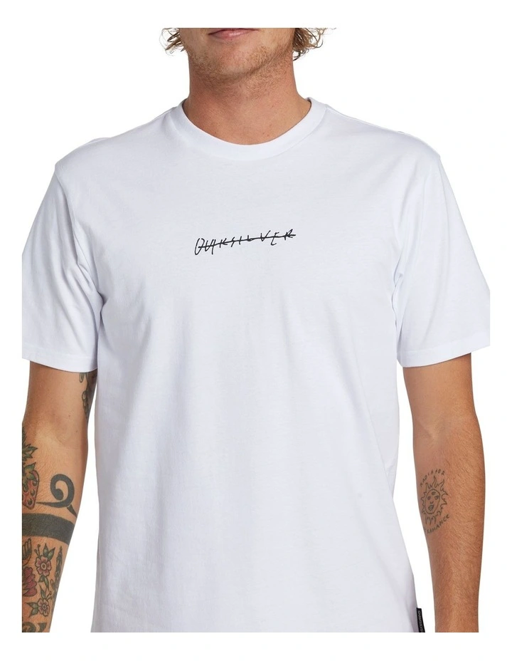 Rushed T-shirt in White image 4